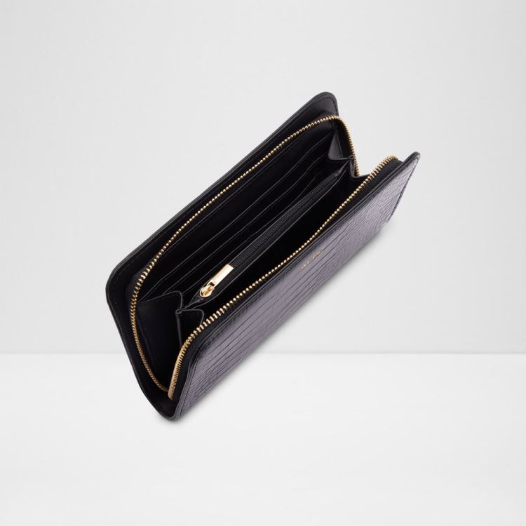 Black Aldo Silencer Women's Wallets | GeLzlL6p