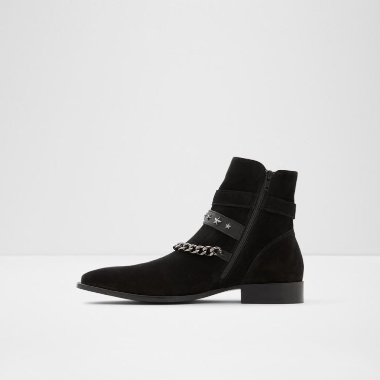 Black Aldo Siringo Men's Boots | uMPK7Yc4