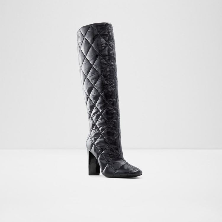 Black Aldo Snowpuff Women's Boots | qziuNzzG