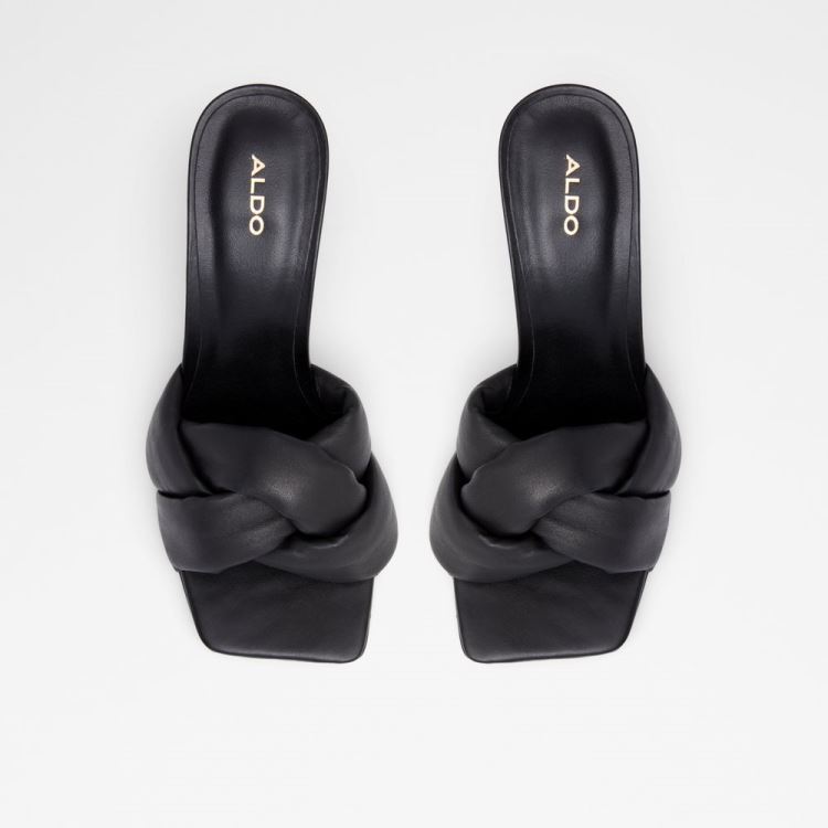 Black Aldo Syngrapha Women's Mules | 9LI9K2jK