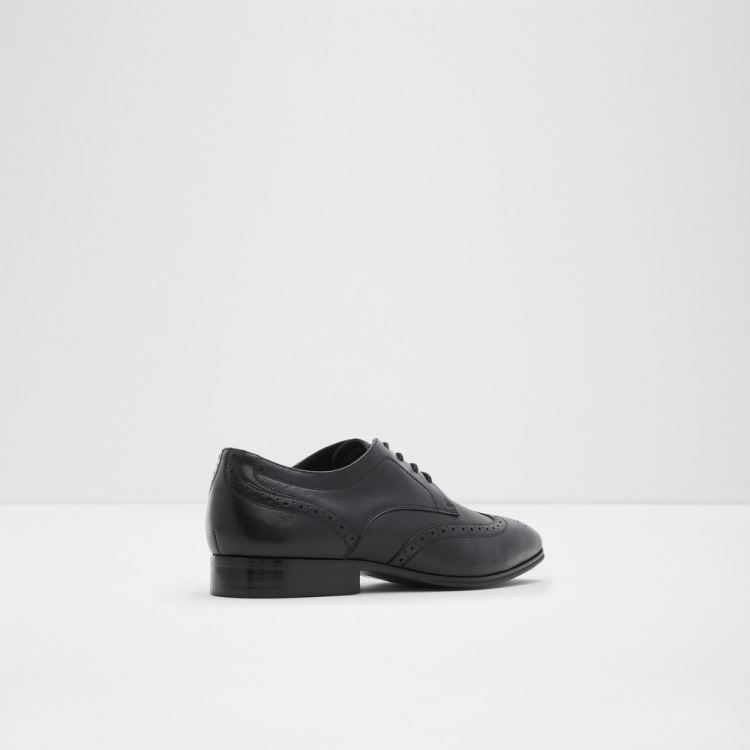 Black Aldo Thiasien Men's Oxfords Shoes | uUE7kL1e