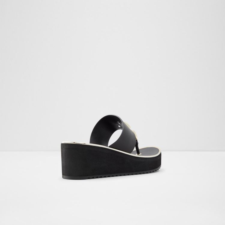 Black Aldo Toea Women's Sandals | njh15YgE