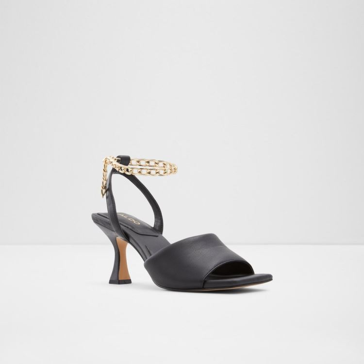 Black Aldo Tokyo Women's Dress Sandals | 2HCDyemM