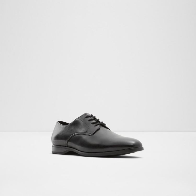 Black Aldo Tolkien Men's Dress Shoes | 86CzjHoH