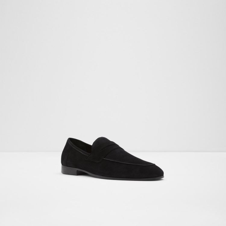 Black Aldo Welsh Men's Loafers | x00N4Vcl