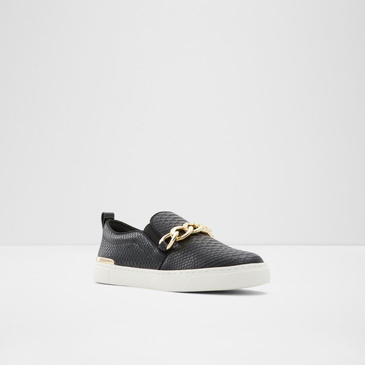 Black Aldo Zefiro Women's Sneakers | T1aRpwrU