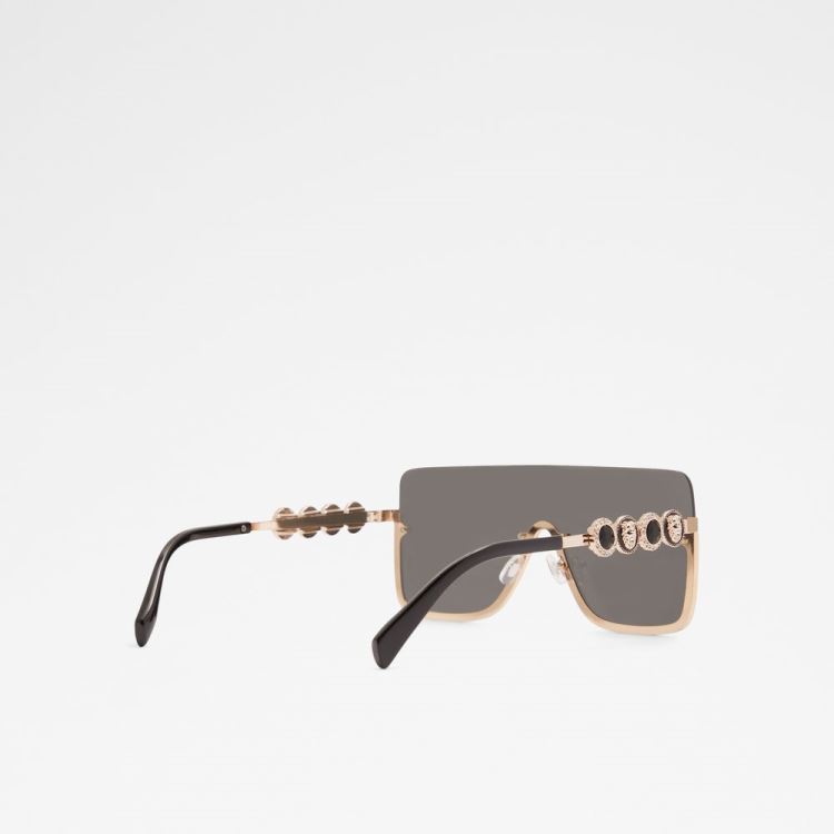 Black-Gold Multi Aldo Adigodda Women's Sunglasses | qm0VQ7Vt