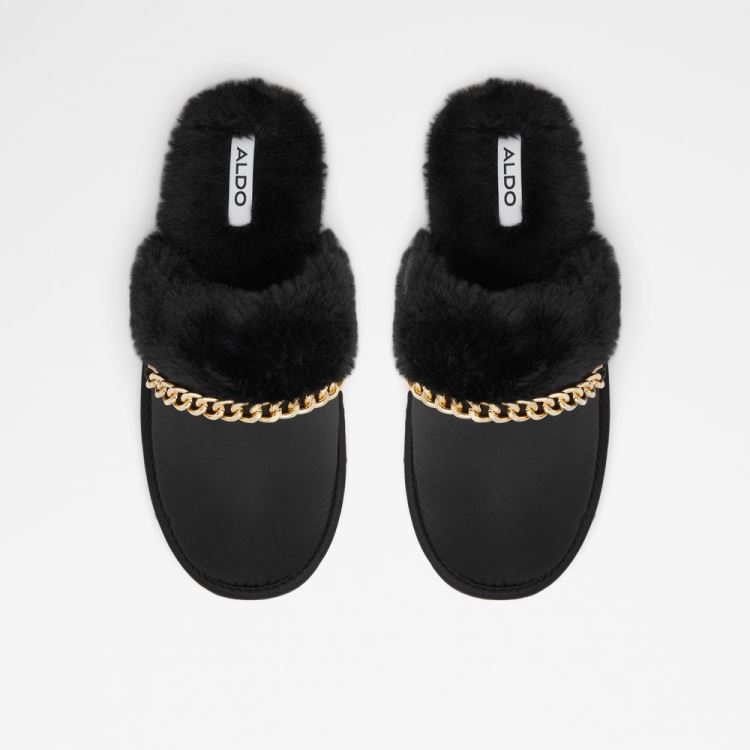 Black-Gold Multi Aldo Apreski Women's Slippers | PYuq0waF