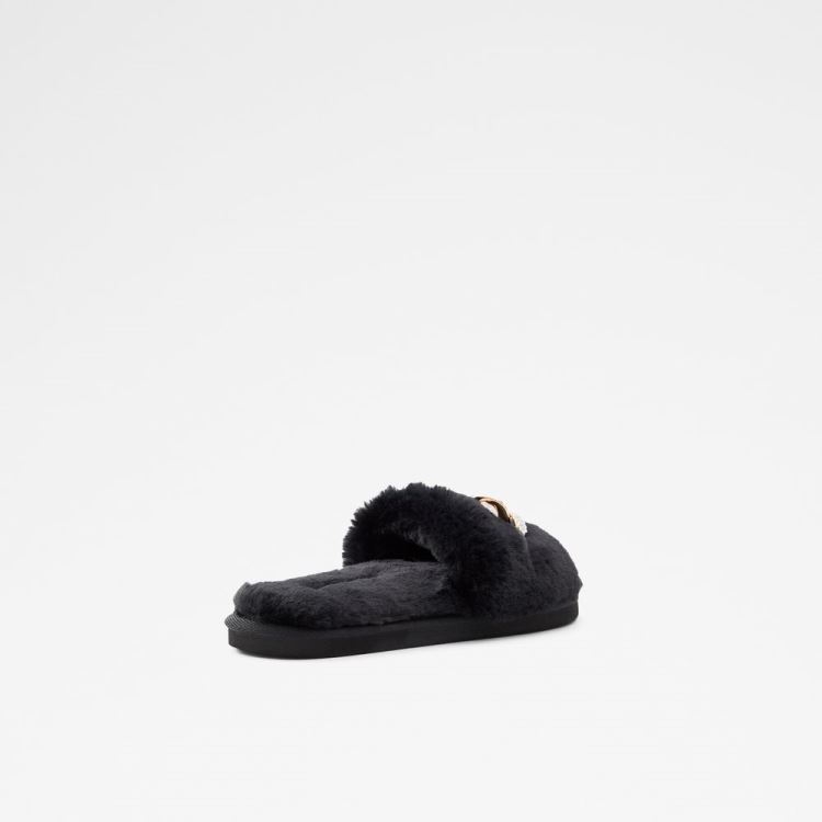 Black-Gold Multi Aldo Aseiclya Women's Slippers | NjN1PLyA