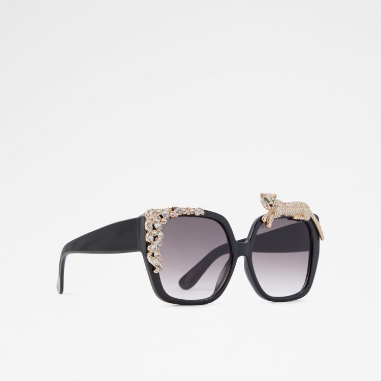 Black-Gold Multi Aldo Dallalden Women's Sunglasses | sK0zyBvH