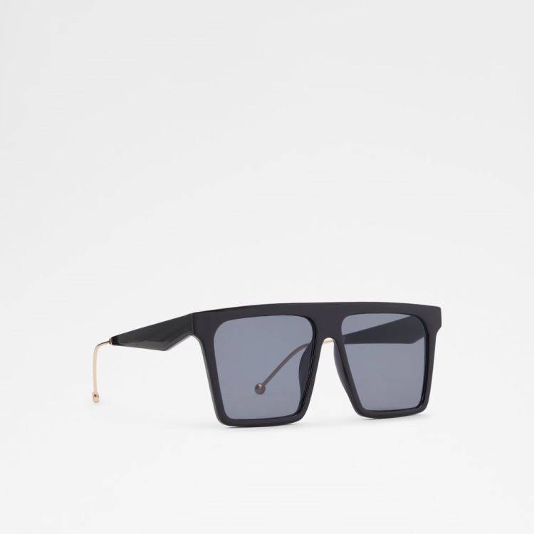 Black-Gold Multi Aldo Edirakin Men's Sunglasses | 51ONuOmg