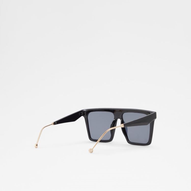 Black-Gold Multi Aldo Edirakin Men's Sunglasses | 51ONuOmg