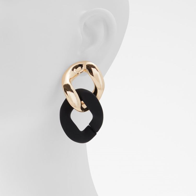 Black-Gold Multi Aldo Galare Women's Earrings | 59aUzRuk