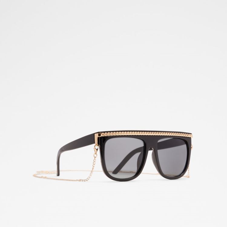 Black-Gold Multi Aldo Gliradith Women's Sunglasses | OO7jJ82B