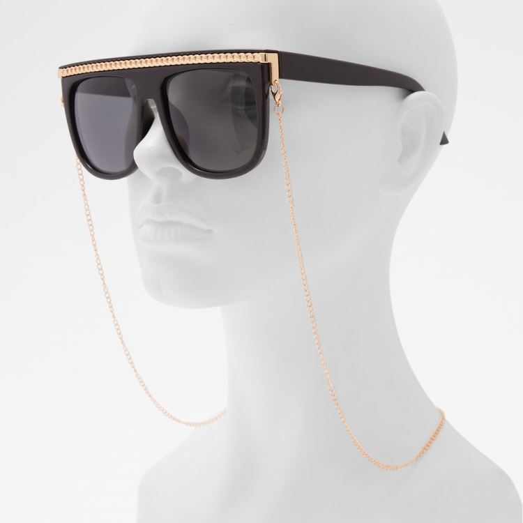 Black-Gold Multi Aldo Gliradith Women's Sunglasses | OO7jJ82B