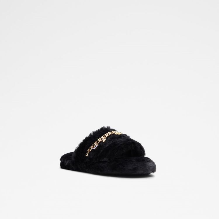 Black-Gold Multi Aldo Jennanalia Women's Slippers | J9iKb8vy