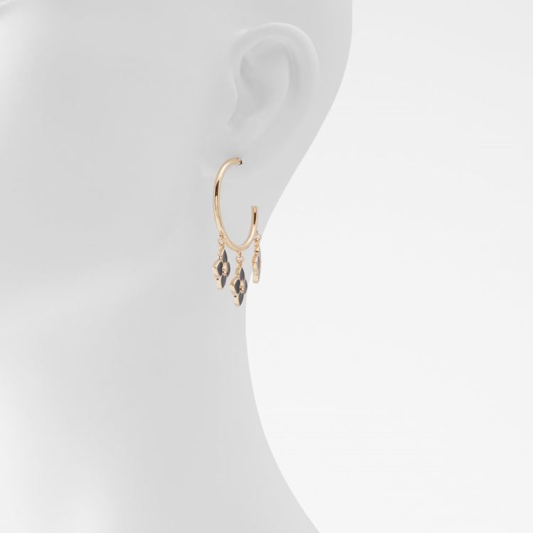 Black-Gold Multi Aldo Zaligan Women's Earrings | nDZAA5CX