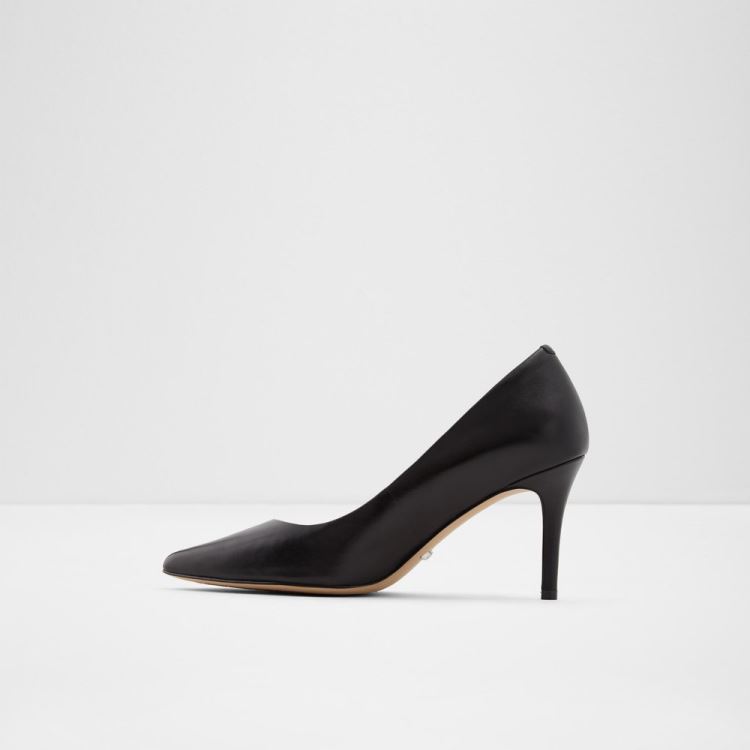 Black Leather Smooth Aldo Coronitiflex Women's Pumps | nLoY7lGq