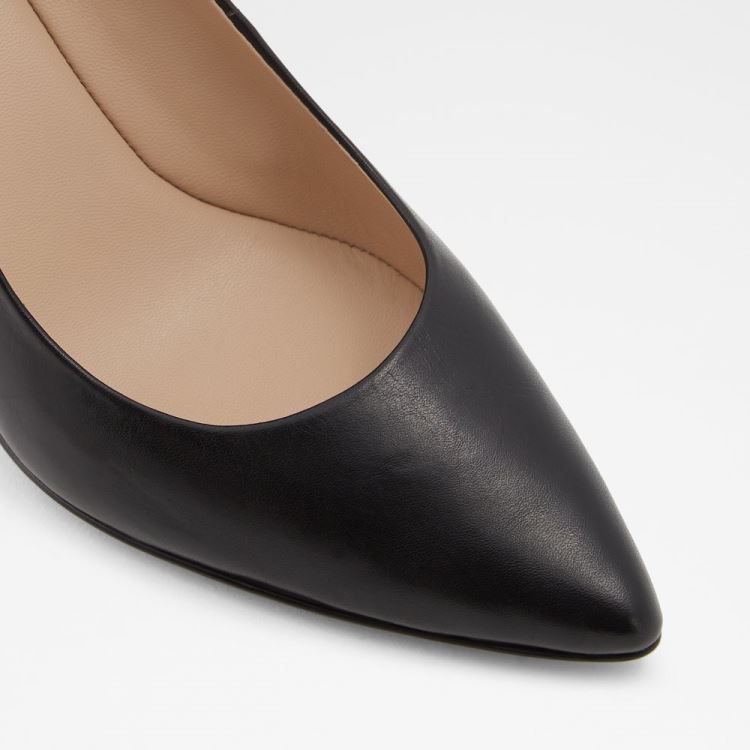 Black Leather Smooth Aldo Coronitiflex Women's Pumps | nLoY7lGq