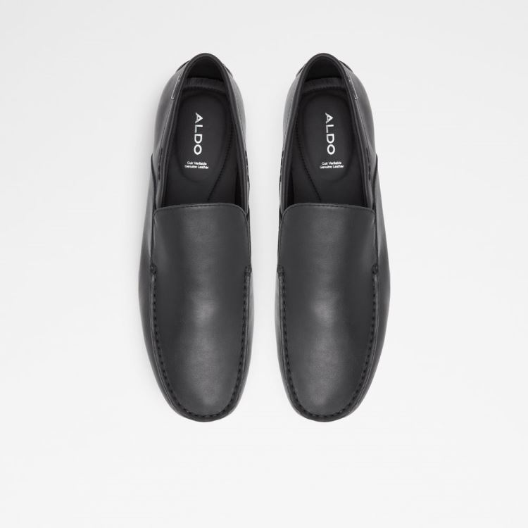 Black Leather Smooth Aldo Leibelt Men's Loafers | FnX8bXmB