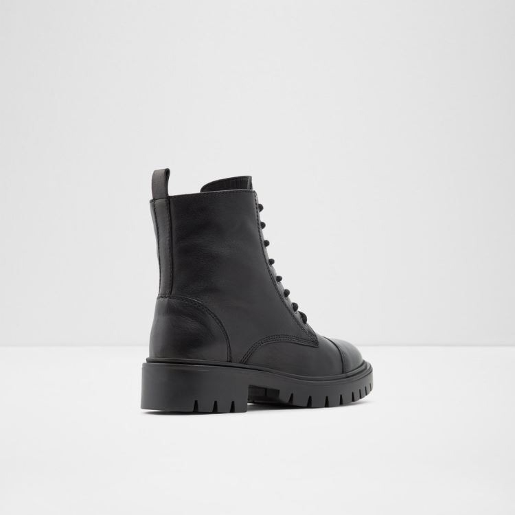 Black Leather Smooth Aldo Reilly Women's Boots | heqJQbof