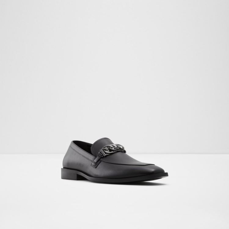 Black Leather Smooth Aldo Suavo Men's Dress Shoes | XmJToUqs