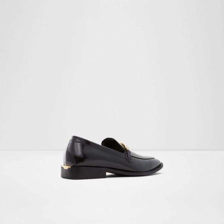 Black Leather Smooth Aldo Suavo Men's Loafers | Z3YRTvAv