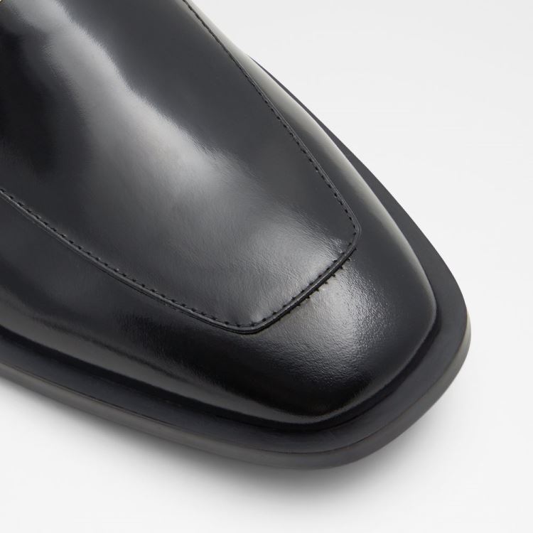 Black Leather Smooth Aldo Suavo Men's Loafers | Z3YRTvAv