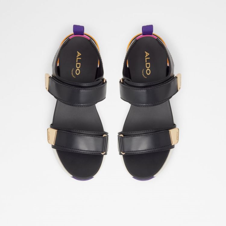 Black Multi Aldo Colbie Women's Sandals | 6vhKwddd