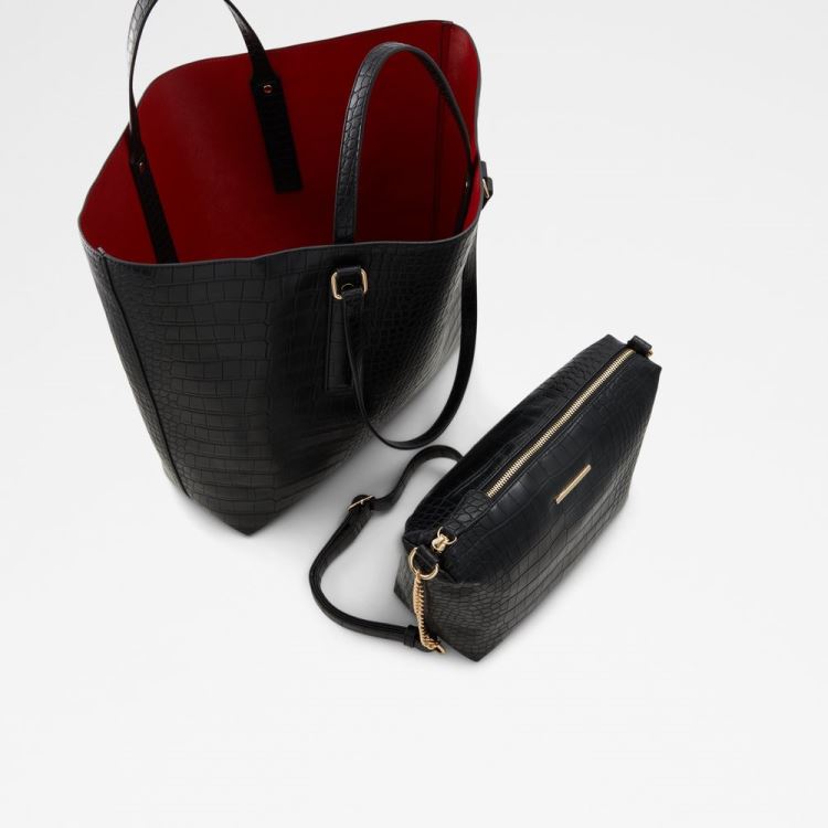 Black Multi Aldo Tharejan Women's Tote Bags | J6AHPT1X