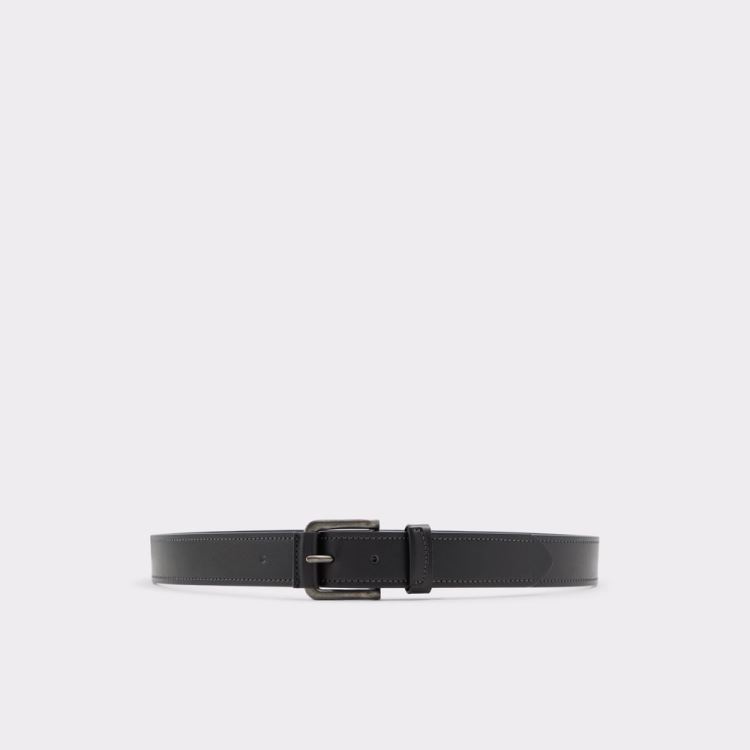 Black-Silver Multi Aldo Erlicheer Men\'s Belts | NnYsVeun