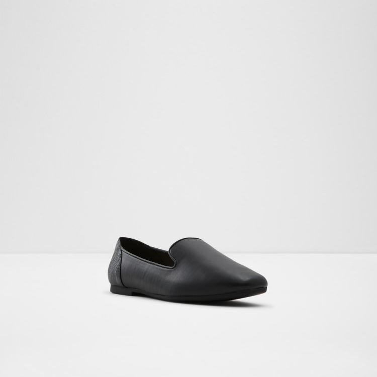 Black Synthetic Aldo Mythimna Women's Loafers | w4WHMSOD