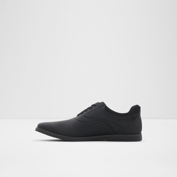 Black Synthetic Embossed Aldo Sturus Men's Casual Shoes | L2mhsmWi