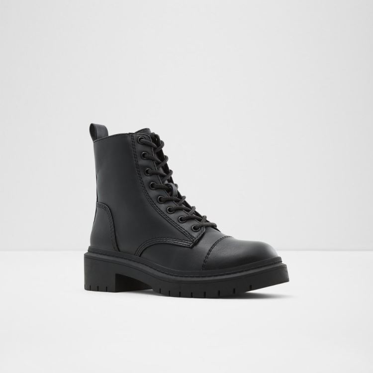 Black Synthetic Smooth Aldo Goer Women's Boots | gMaFvpBm