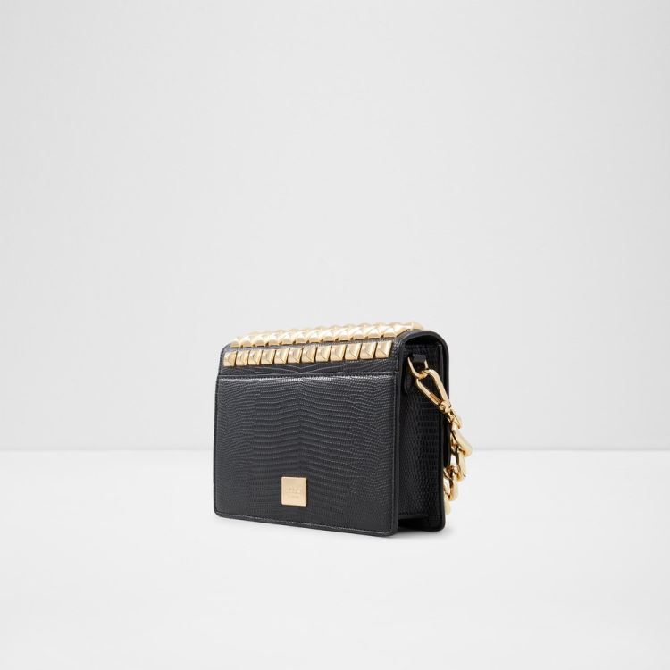 Black Synthetic Smooth Aldo Gorgia Women's Clutch Bag | 3Iren0vZ