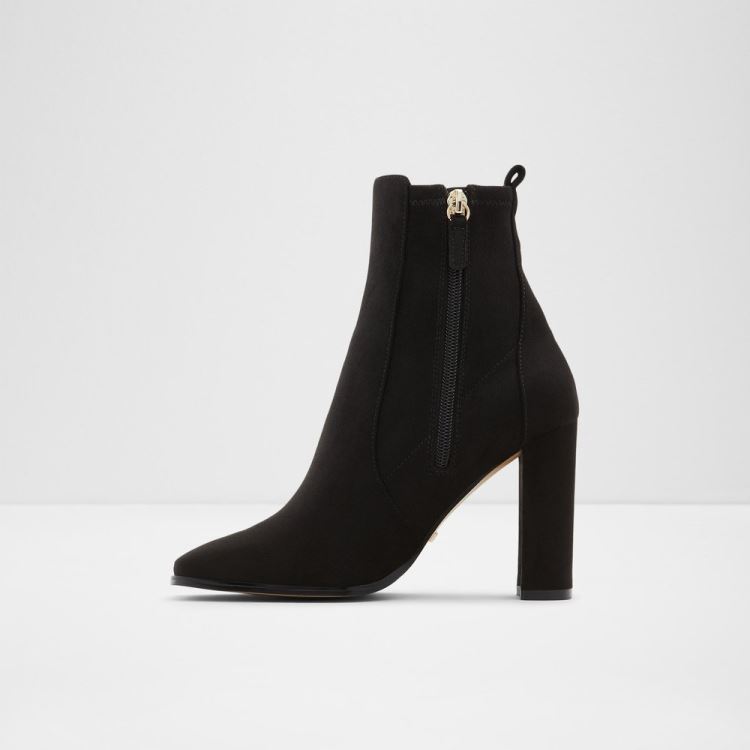 Black Textile Aldo Aurla Women's Boots | 2Fo3ntcm