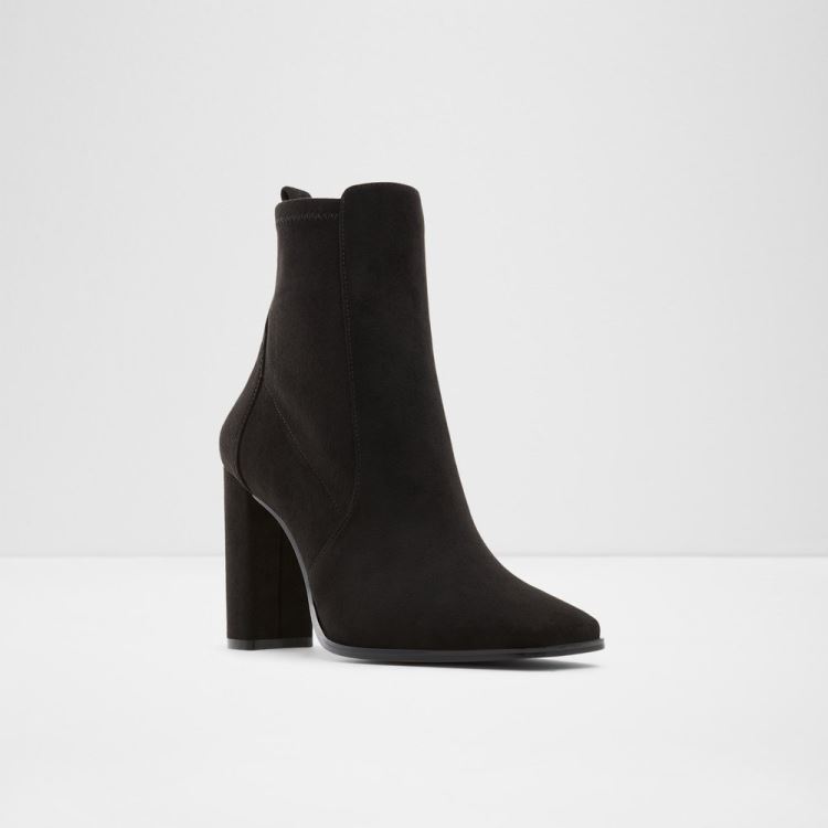 Black Textile Aldo Aurla Women's Boots | 2Fo3ntcm