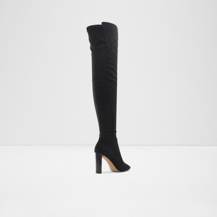 Black Textile Aldo Thejan Women's Boots | WLUymnHi