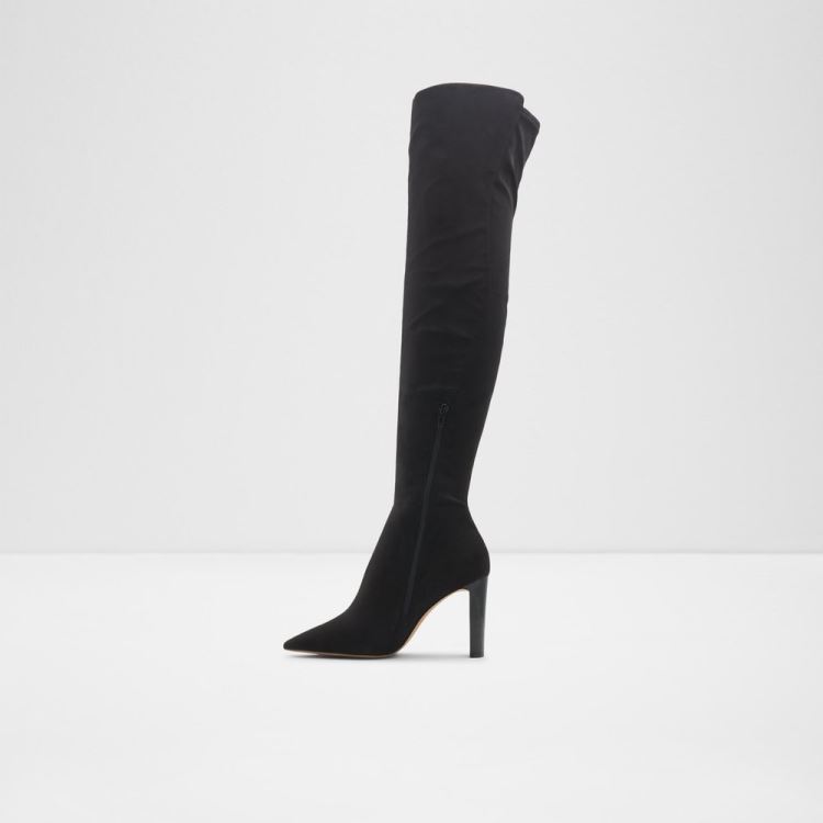 Black Textile Aldo Thejan Women's Boots | WLUymnHi