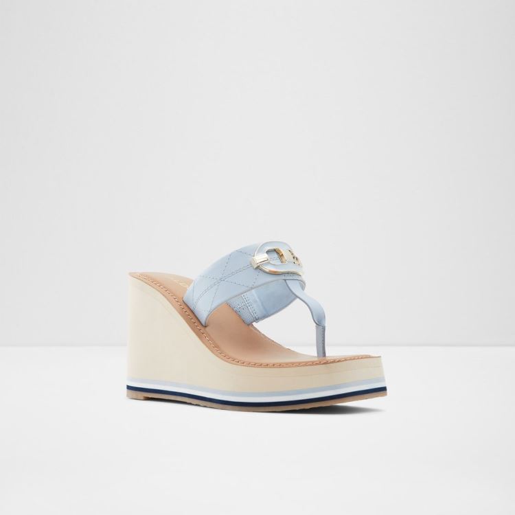 Blue Aldo Sunseek Women's Platform Shoes | kGMgpFzT