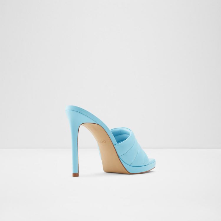 Bright Blue Aldo Gennia Women's Heels | FEXcXml5