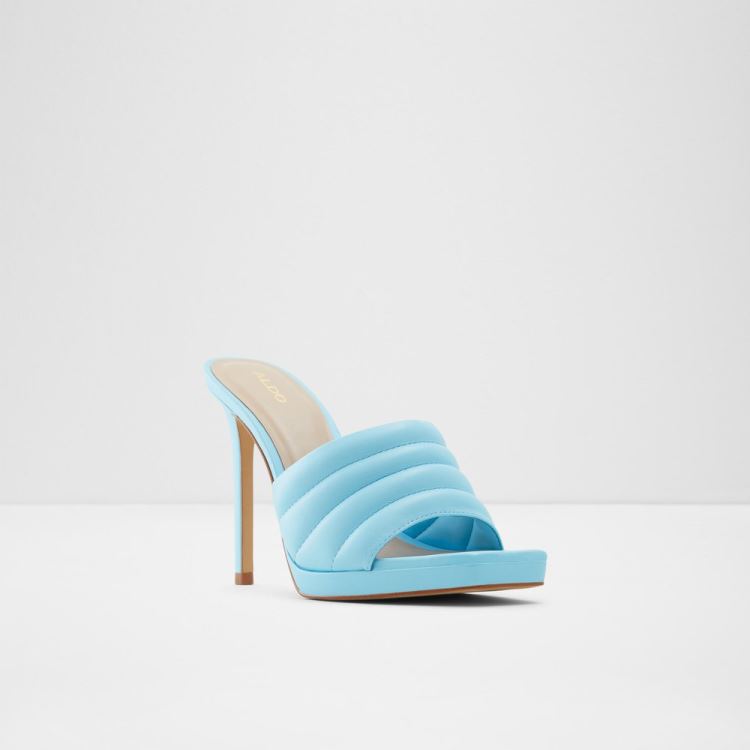 Bright Blue Aldo Gennia Women's Heels | FEXcXml5