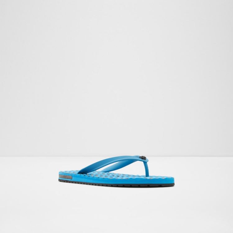 Bright Blue Aldo Rickle Men's Sandals | MOI9awqN