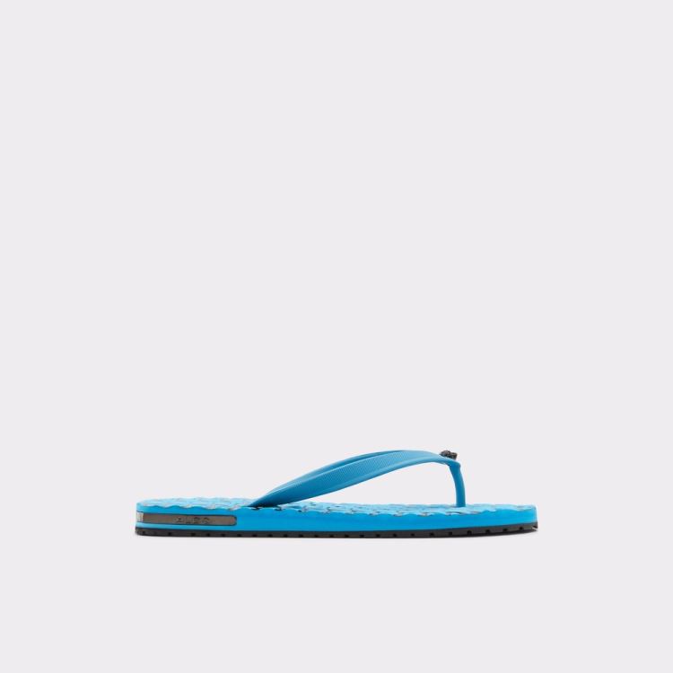 Bright Blue Aldo Rickle Men\'s Sandals | MOI9awqN