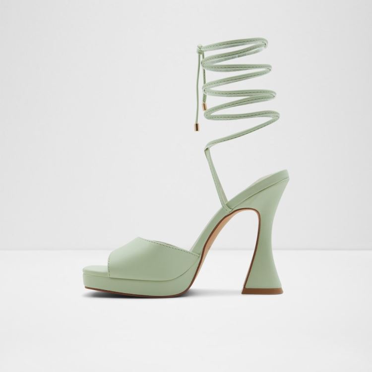 Bright Green Aldo Daphnee Women's Heels | Lwj2Saqf