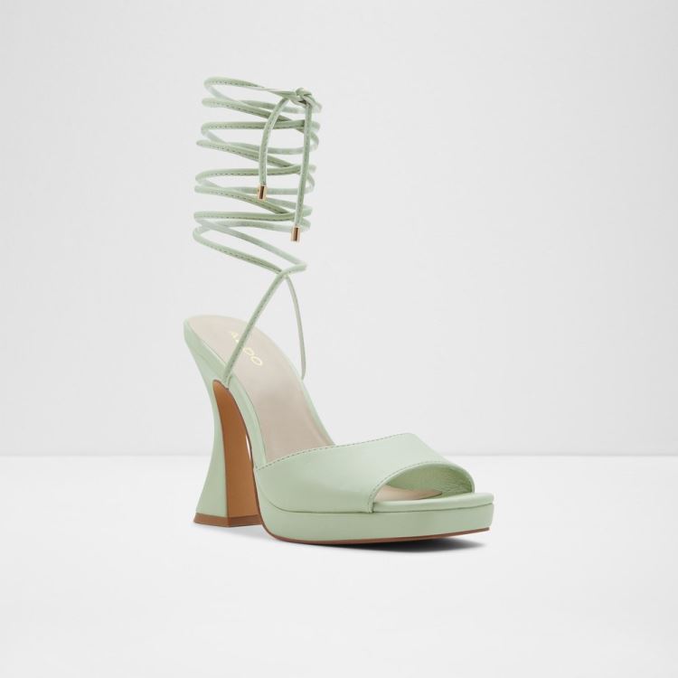 Bright Green Aldo Daphnee Women's Heels | Lwj2Saqf