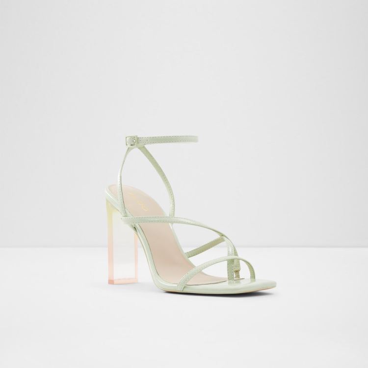 Bright Green Aldo Hainiel Women's Heels | ULh5vFPR