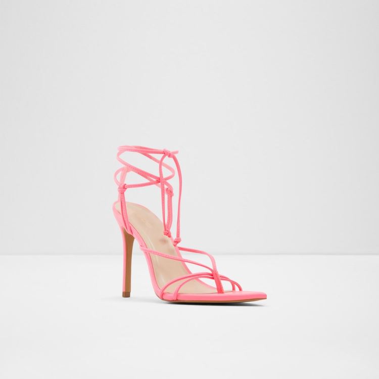 Bright Pink Aldo Lona Women's Dress Sandals | 2aQGbYzV