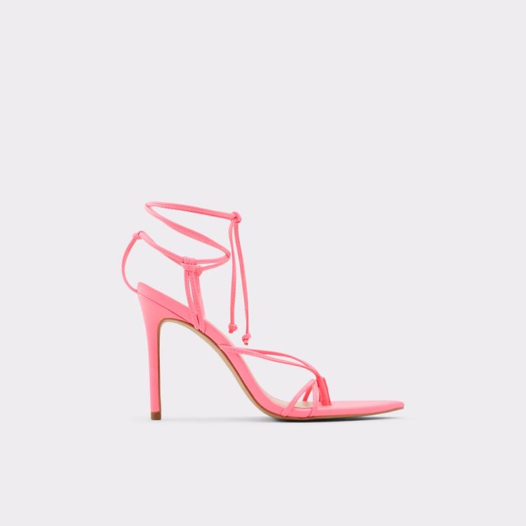 Bright Pink Aldo Lona Women\'s Dress Sandals | 2aQGbYzV