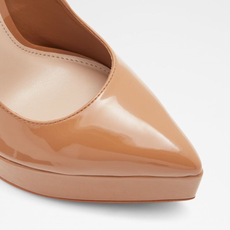 Brown Aldo Yellowfin Women's Pumps | wMjbFO0T